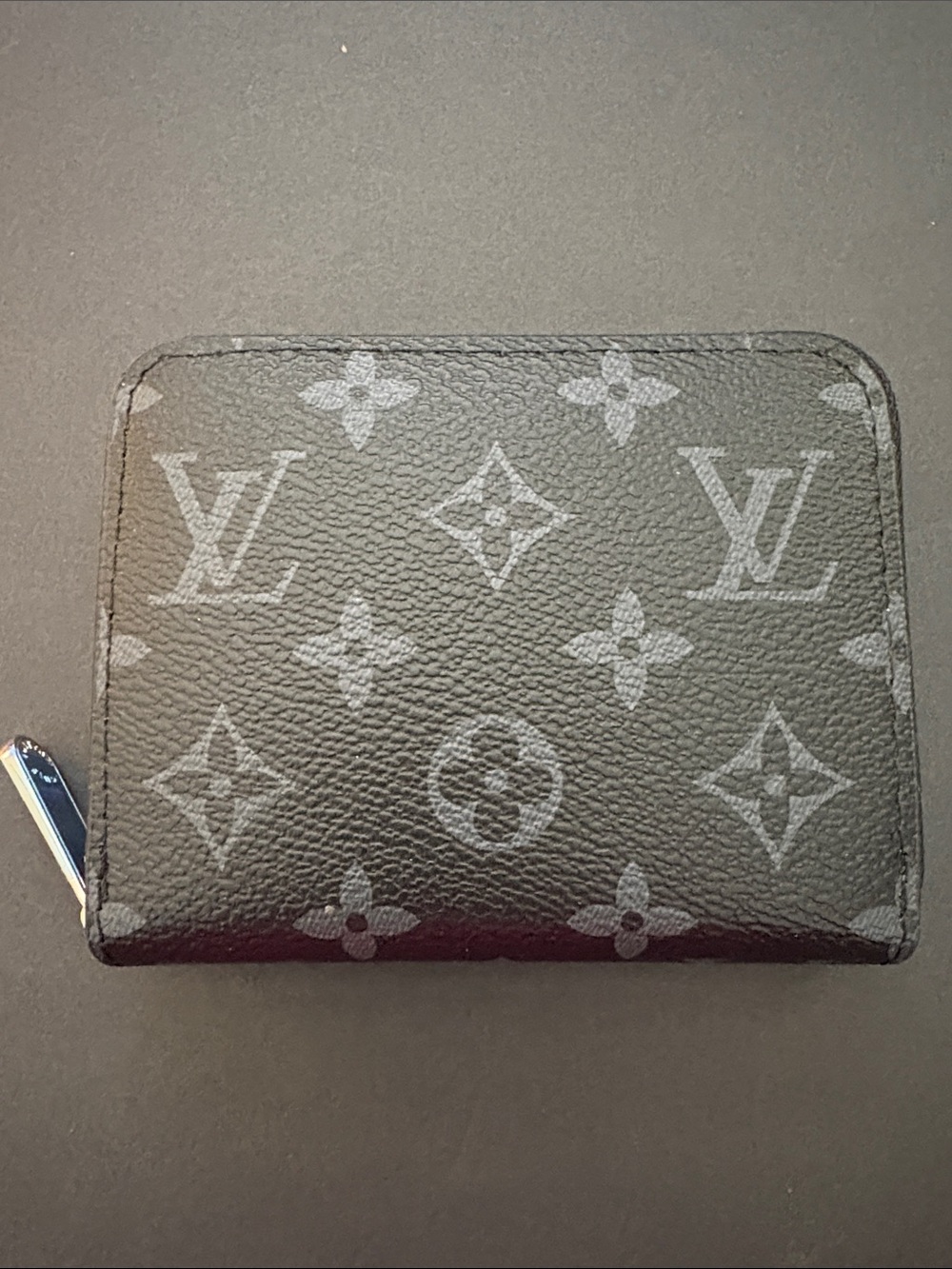 Fashion Small Zip Around Wallet Black Multi Print
